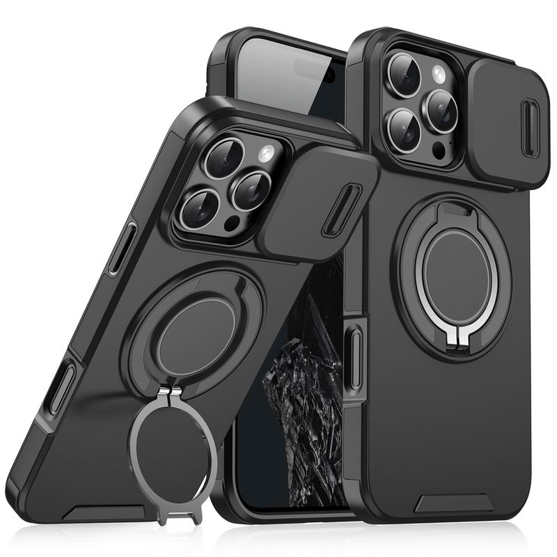 Etui z osłoną aparatu i pierścieniem (dla iPhone)