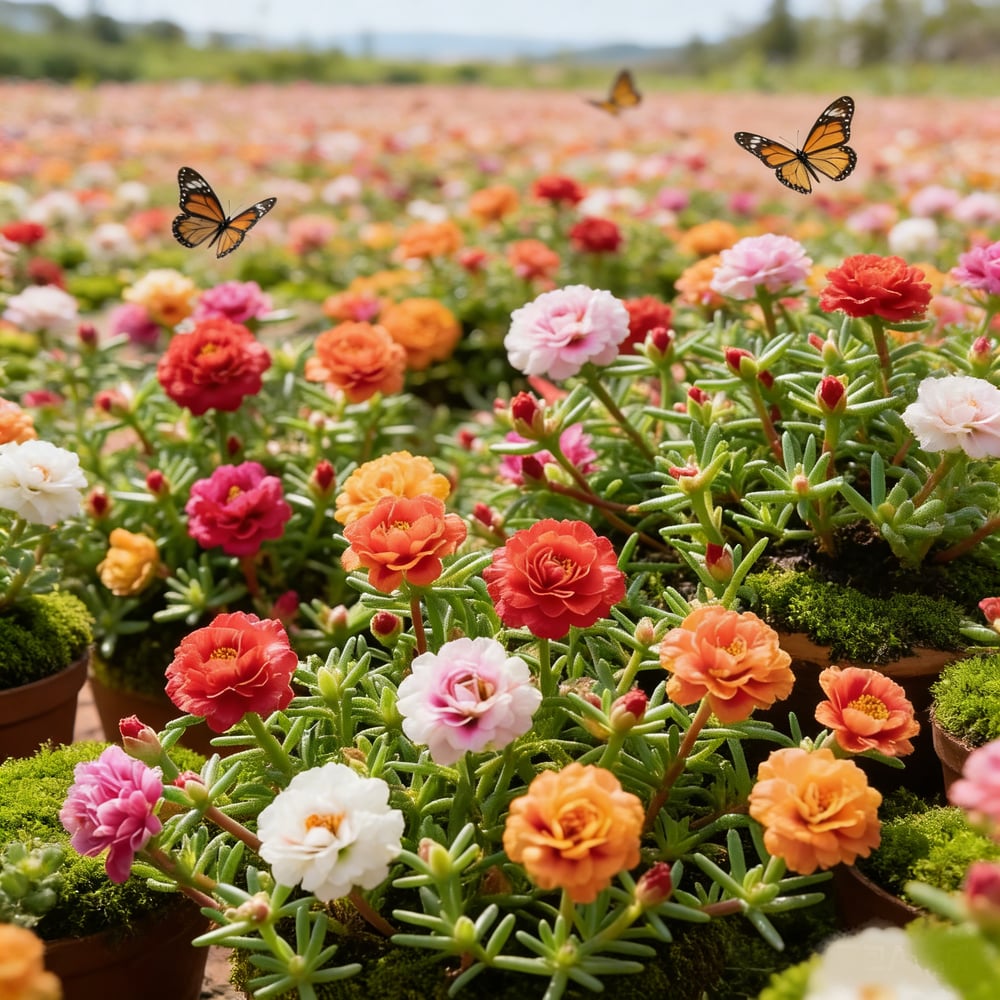 🌸 Mieszanka nasion portulaki wielkokwiatowej (1000 szt.) 🌿