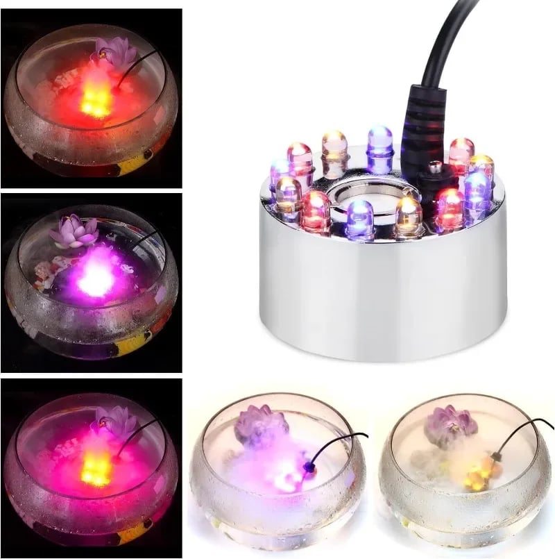 Ultradźwiękowy generator mgły wodnej (dekoracja i nawilżanie)