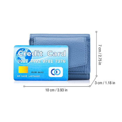 Ręcznie wykonany skórzany portfel RFID z prawdziwej skóry