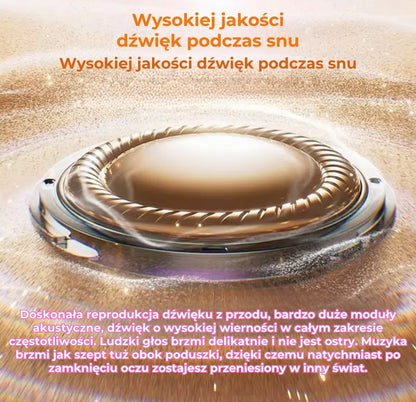 Ultracienki głośnik poduszkowy Bluetooth do snu