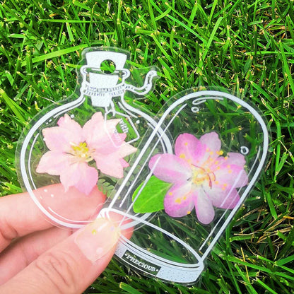 🍃 Przezroczyste naklejki Nature