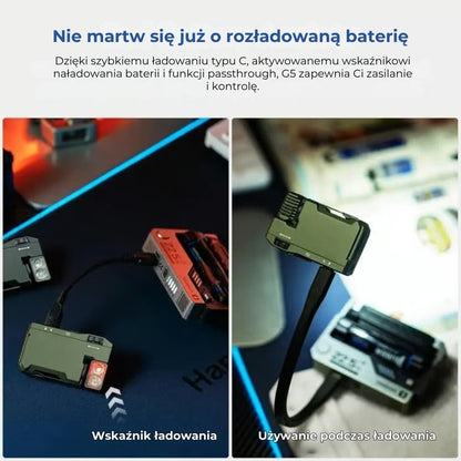 G5 EDC – kompaktowa latarka 400 lm z ładowaniem USB-C
