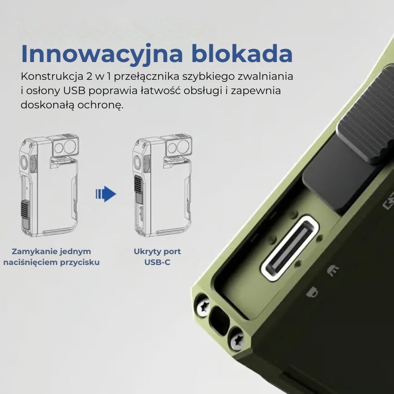 G5 EDC – kompaktowa latarka 400 lm z ładowaniem USB-C