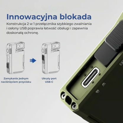 G5 EDC – kompaktowa latarka 400 lm z ładowaniem USB-C