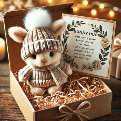 🐇 Ręcznie robione miniaturowe pluszowe króliczki wielkanocne