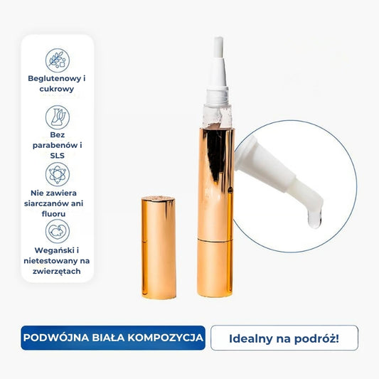 Serum Do Wybielania Zębów w Pisaku - Usuwa Plamy i Wybiela