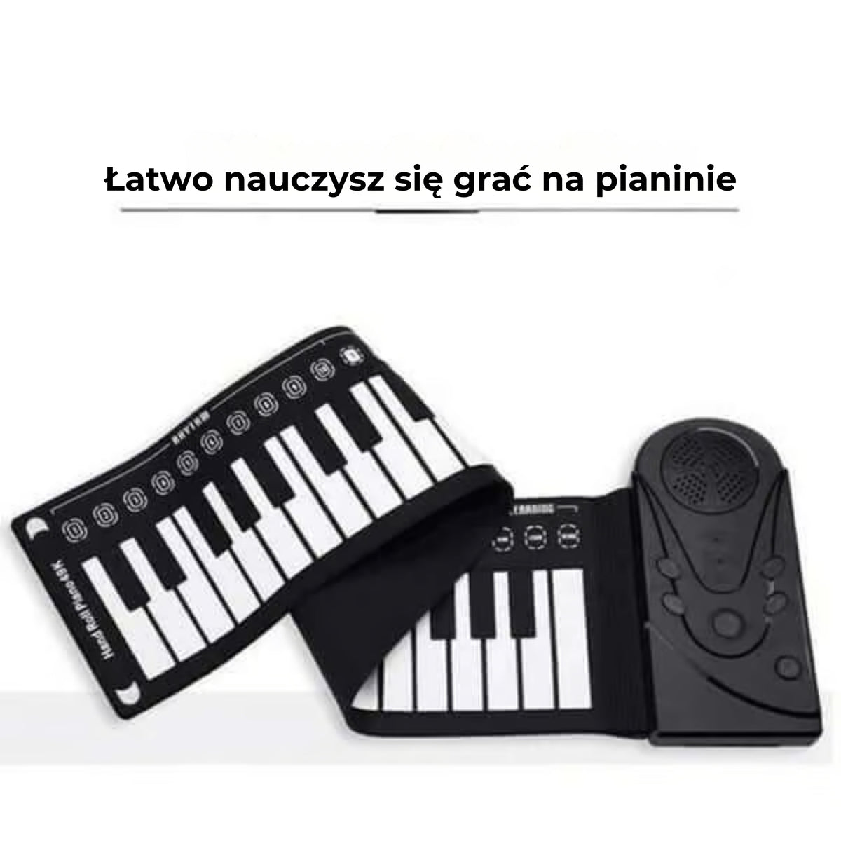 Zwijane pianino elektroniczne do nauki gry