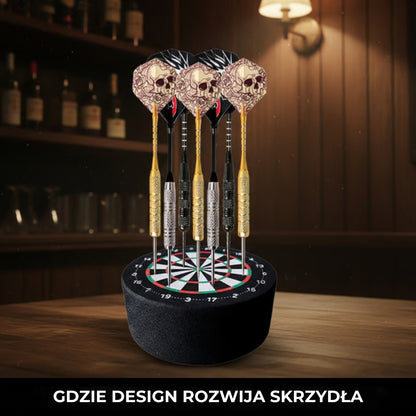 Kompaktowa mini-tarcza do rzutek