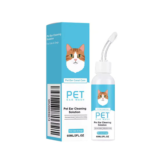 Krople do czyszczenia uszu dla psów i kotów 60 ml