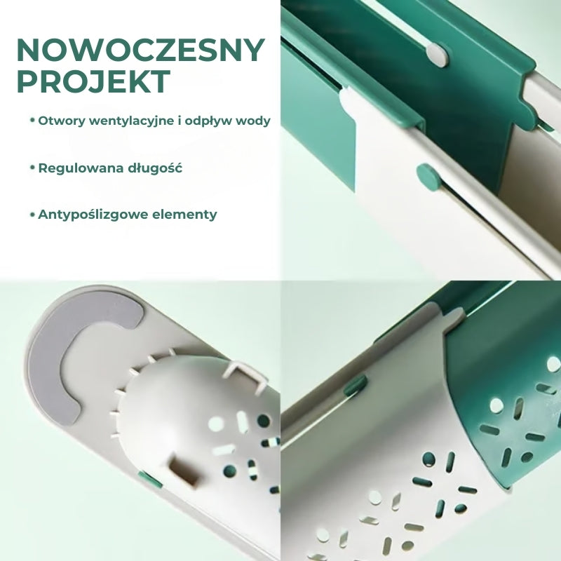 Organizer na gąbki i akcesoria do zlewu