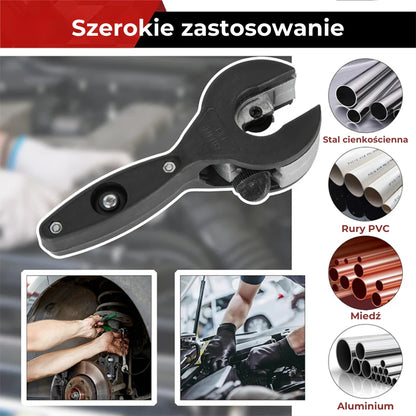 Kompaktowy obcinak do rur z zapadką (3 w 1)