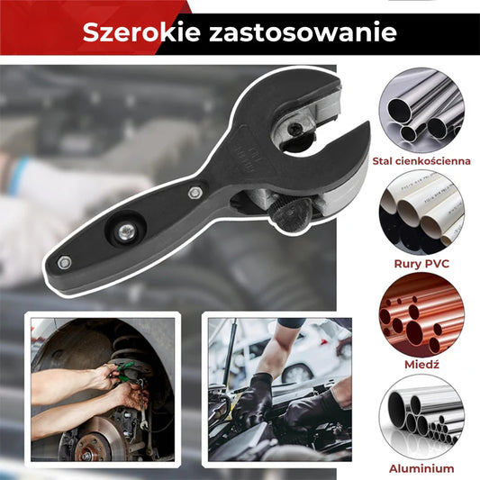 Kompaktowy obcinak do rur z zapadką (3 w 1)