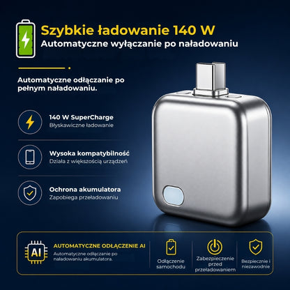 Inteligentna ładowarka z automatycznym wyłączaniem | Ochrona przed przeładowaniem