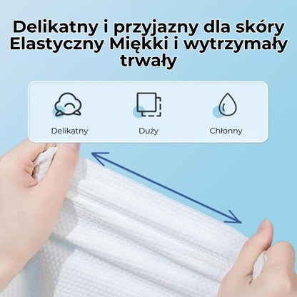 Kompresowane ręczniki bawełniane