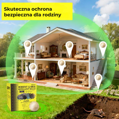 Kulki zapachowe odstraszające myszy i szczury