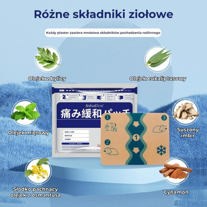 Szybko działające plastry przeciwbólowe (7 szt.)