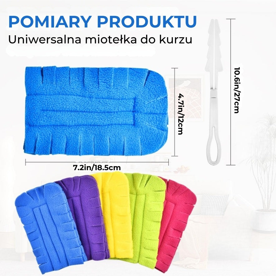 Zestaw wielokrotnego użytku ze ściereczką z polaru