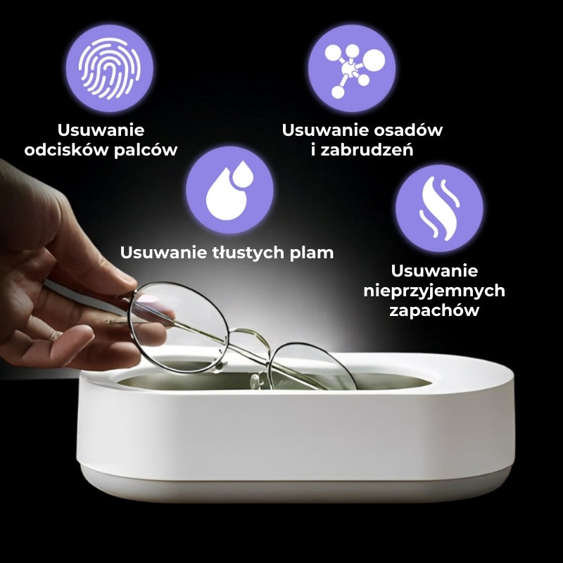 Clearzy™ Ultrasonic Cleaner do Okularów
