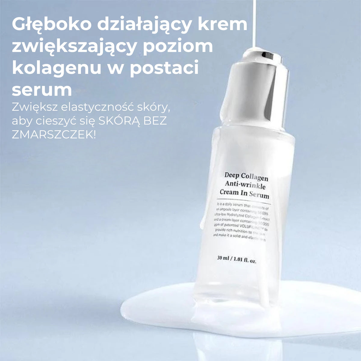 Krem przeciwzmarszczkowy zwiększający poziom kolagenu