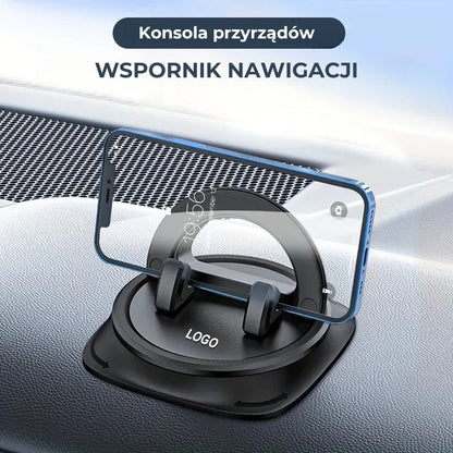 Uchwyt na Telefon z Nawigacją na Desce Rozdzielczej