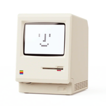 Retro Maclock Mini Mac Zegar