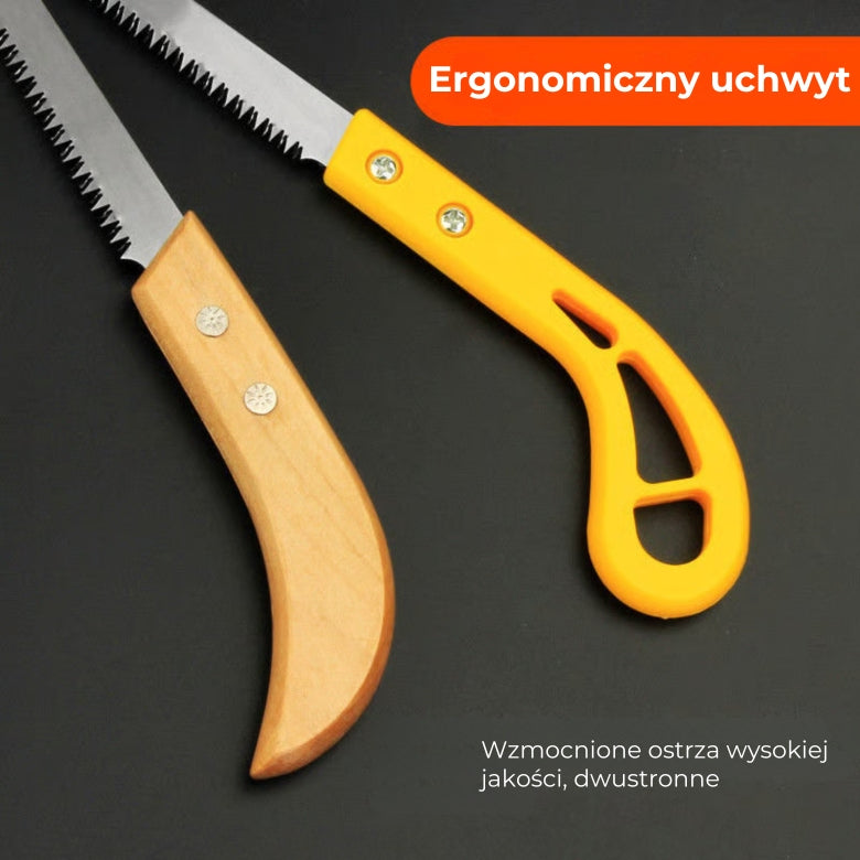 Przenośna piła ręczna do prac ogrodowych i terenowych