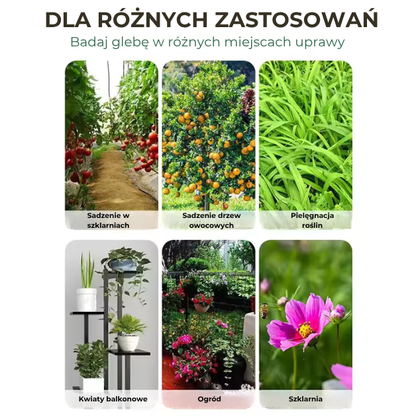Tester gleby 3w1 do roślin