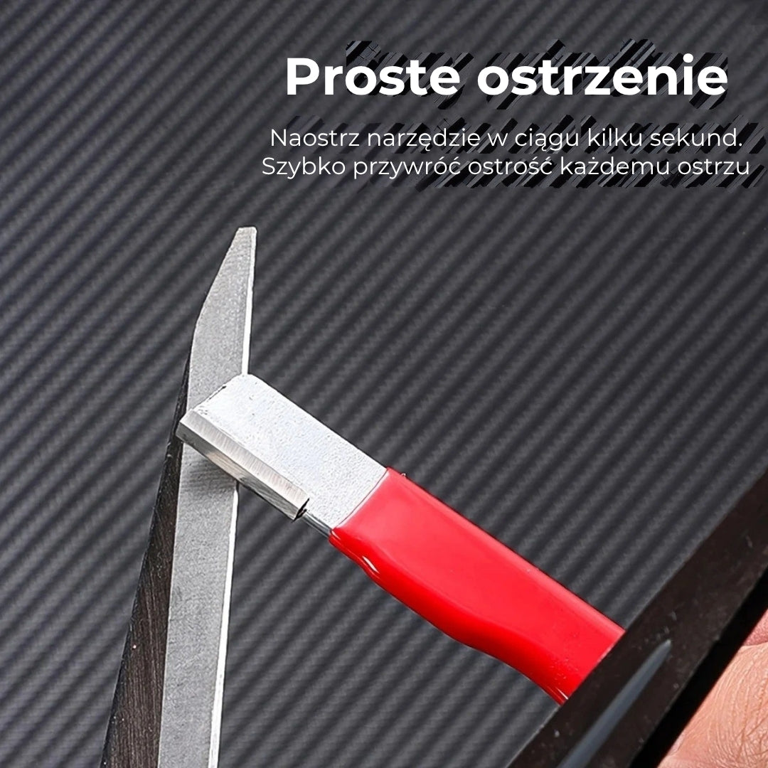 Profesjonalna ostrzałka do noży i nożyczek | zestaw 2 sztuk