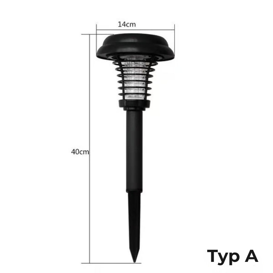 Solarna lampa ogrodowa LED odstraszająca komary