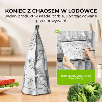Zestaw wielorazowych woreczków do przechowywania [30 szt]
