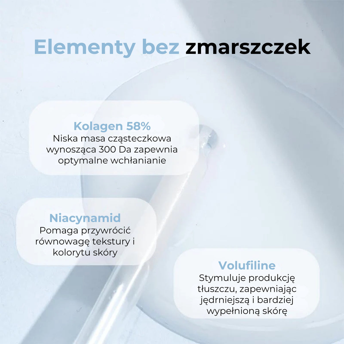 Krem przeciwzmarszczkowy zwiększający poziom kolagenu