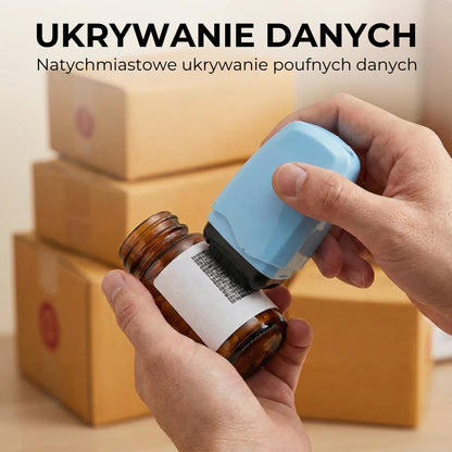 🔒 Pieczęć z motywem prywatności | Do paczek i dokumentów 📦✏️🎁