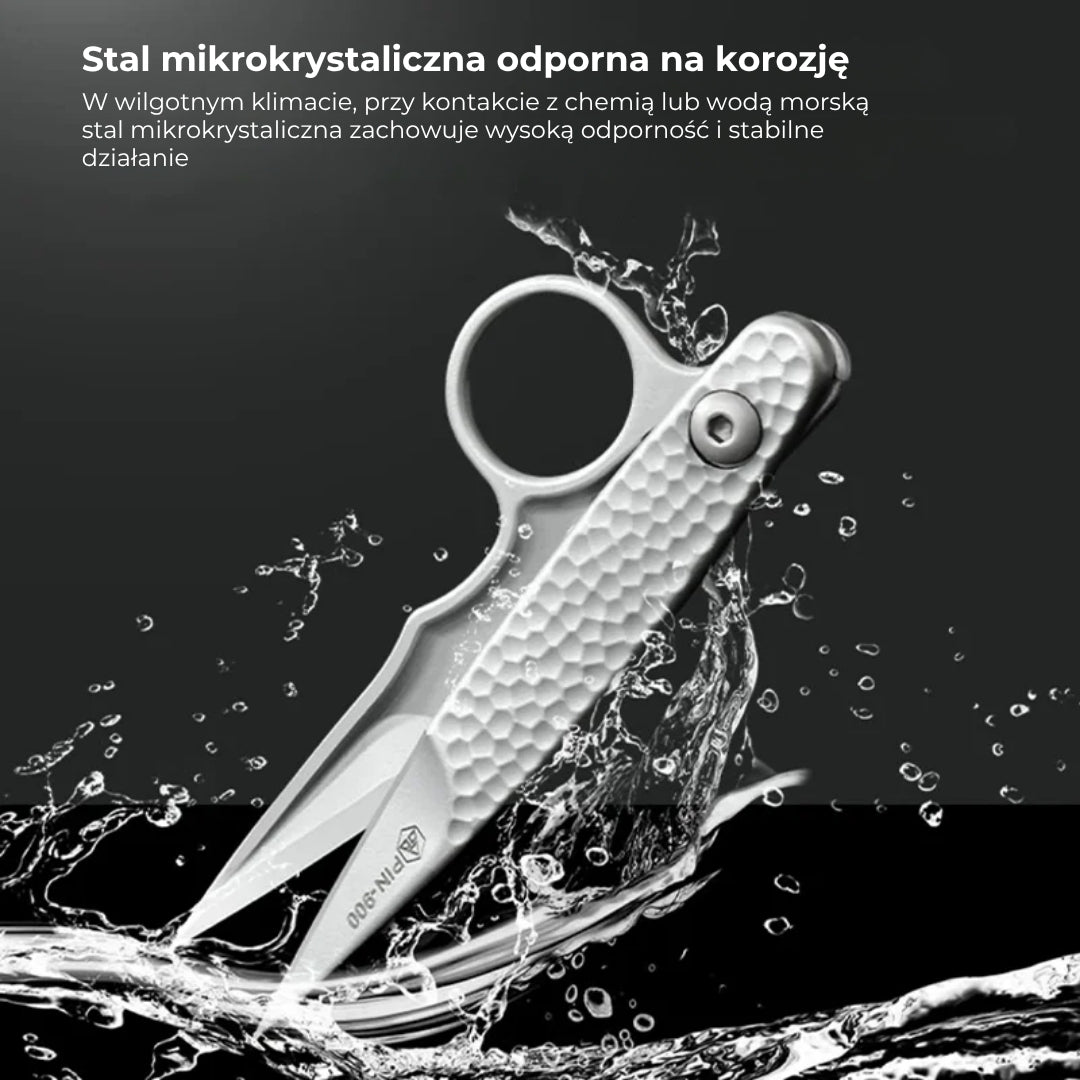 Nożyczki odporne na rdzę, wykonane ze stali mikrokrystalicznej