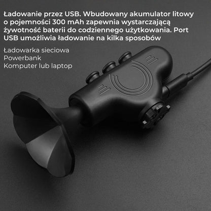 Elektryczny klakson rowerowy | 120 dB
