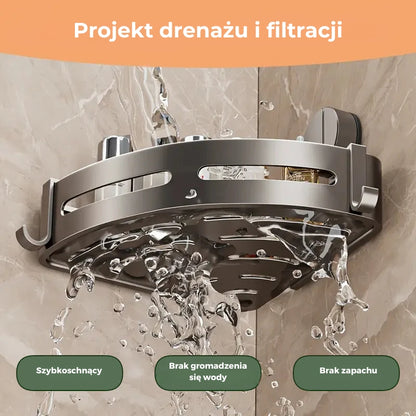 Stojak do przechowywania pod prysznicem