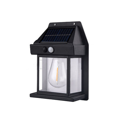 Solarna lampa ścienna