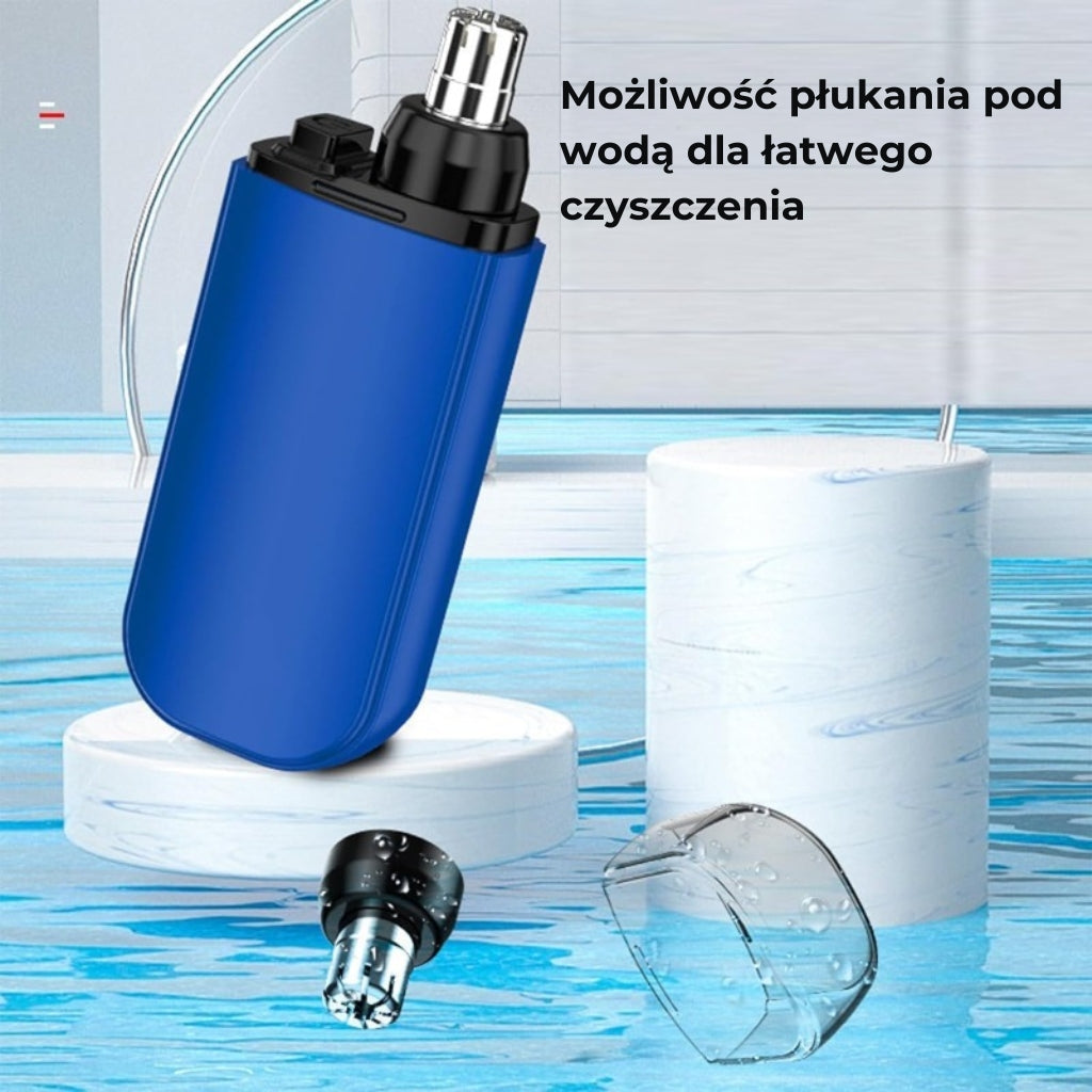 Bezmarkowa maszynka do strzyżenia włosów w nosie USB-C