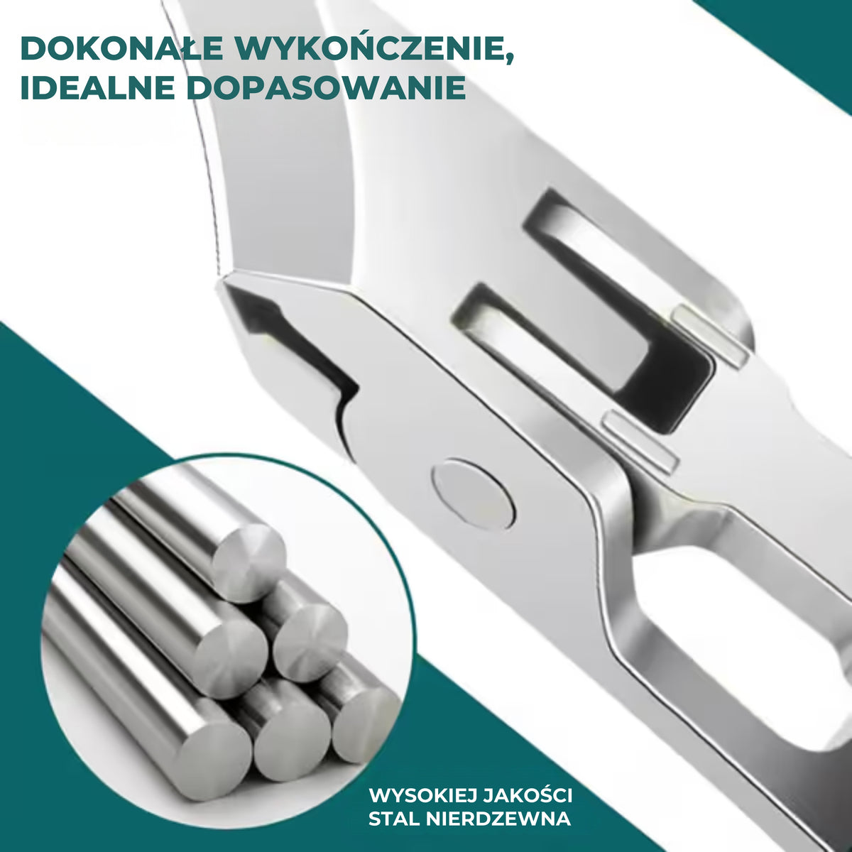 Zestaw do obcinania paznokci zapobiegający wrastaniu paznokci