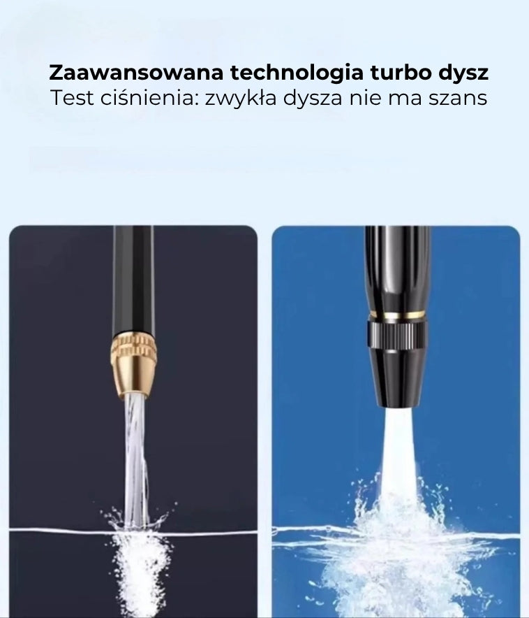 Nasadka do myjki wysokociśnieniowej z wężem ogrodowym