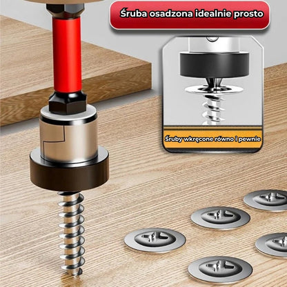 Magnetyczne końcówki ze stali S2 z ogranicznikiem głębokości