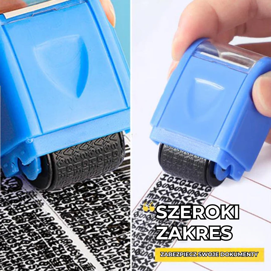 Ochrona przed kradzieżą tożsamości – pieczątka rolkowa
