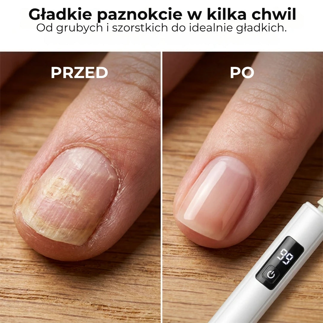 Elektryczna frezarka do paznokci z cyfrową regulacją prędkości