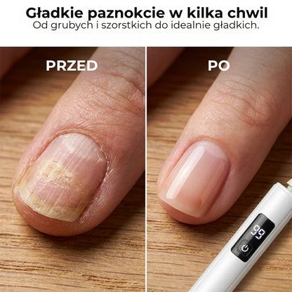 Elektryczna frezarka do paznokci z cyfrową regulacją prędkości