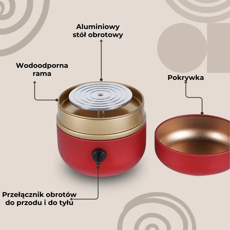 Poterio™ | Mini przenośna maszyna garncarska