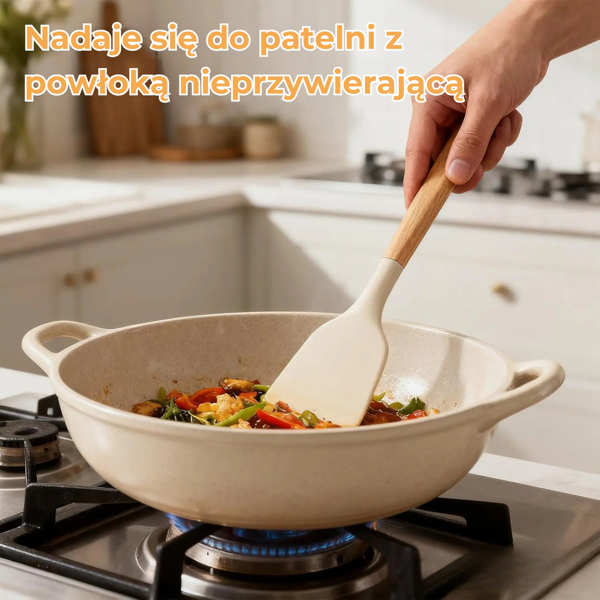 NordicKitchen – Elegancki zestaw silikonowy do kuchni (12-częściowy)
