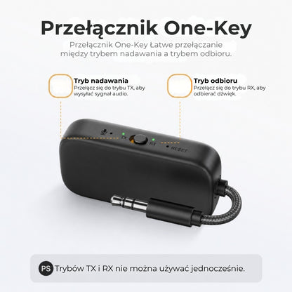 Adapter audio Bluetooth | nadajnik i odbiornik