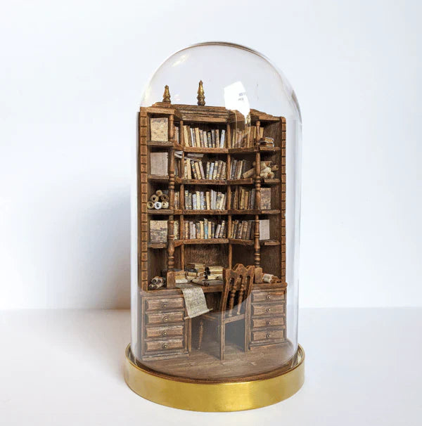 Miniaturowa biblioteka „The Bay Library” – kreatywny zestaw DIY