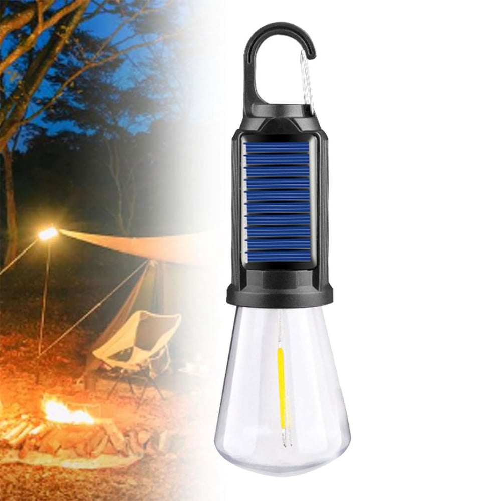 2025 Solar lampa zewnętrzna z haczykiem