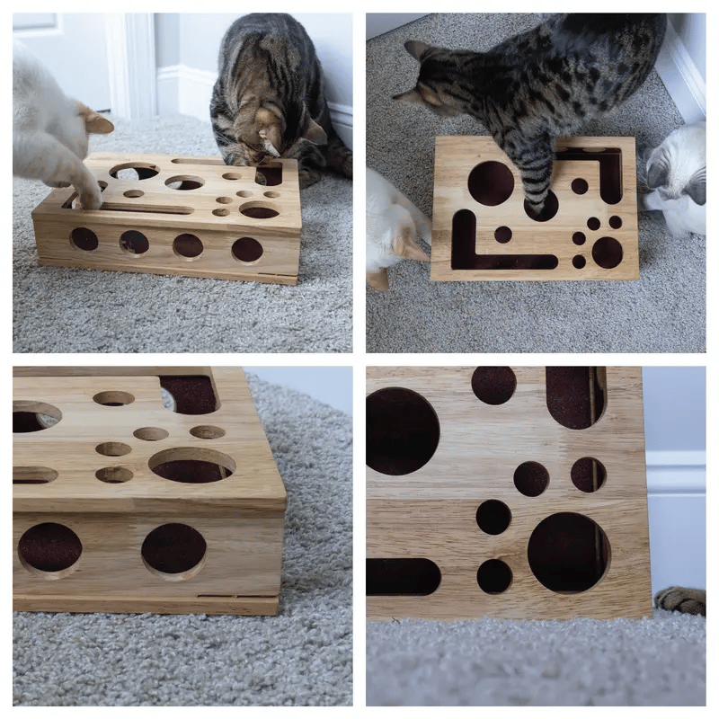 😻 Puzzle drapak do pielęgnacji pazurów dla kota